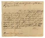 John Hancock - Iconic Declaration Signer - Hand-Written 1782 Document (ADS)